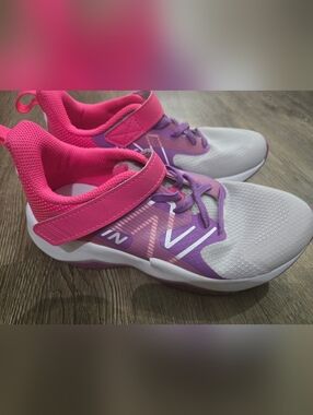 New Balance Kids Pink & Purple Sneakers